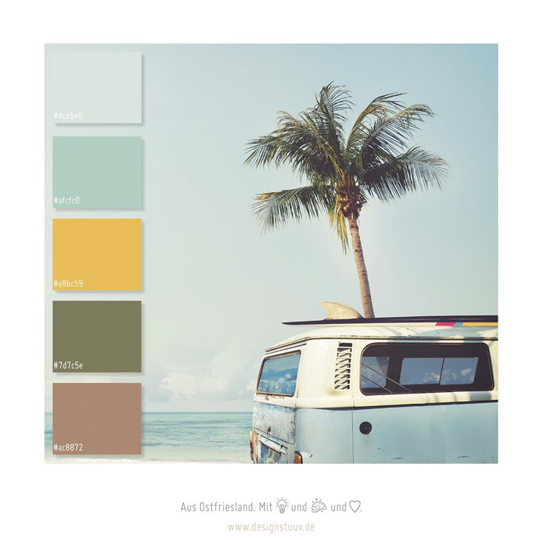 DESIGNSTUUV Sommerinspiration Farben