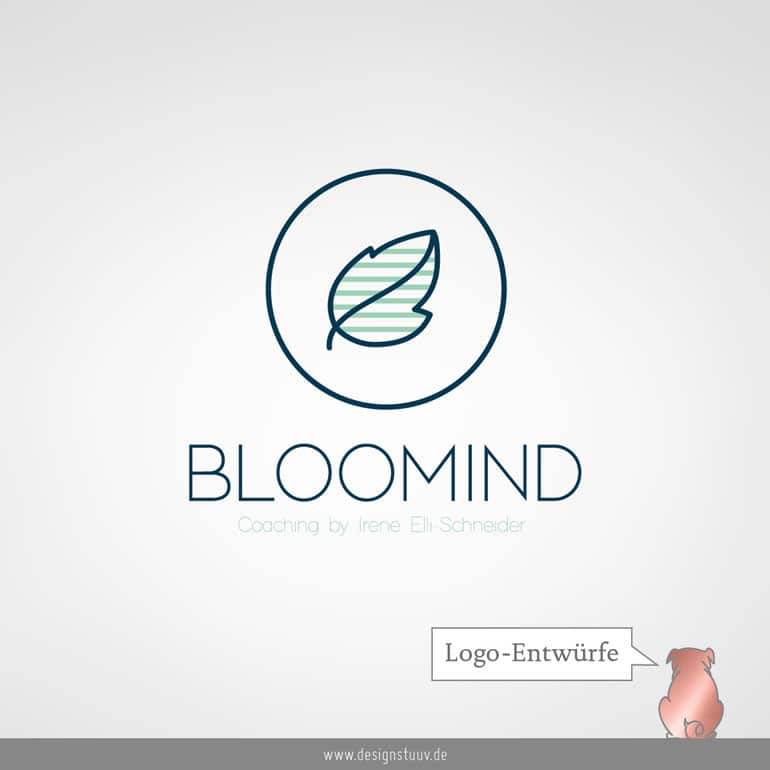 DESIGNSTUUV Logo Entwuerfe Bloomind