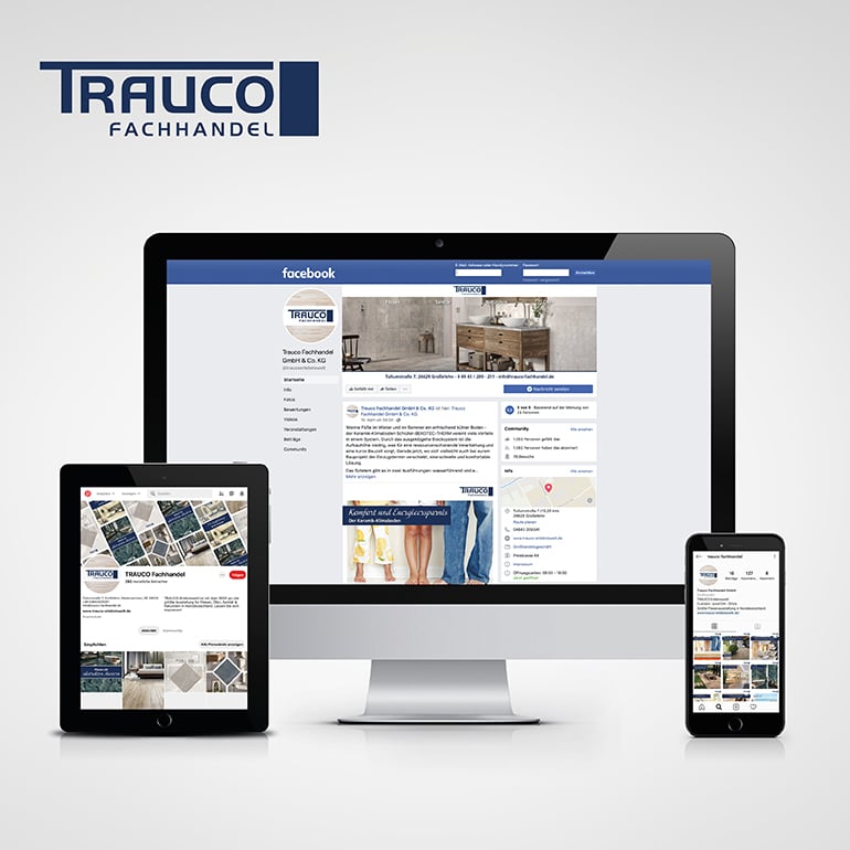Designstuuv Referenzen Trauco Social Media