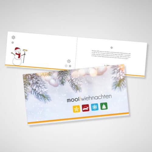 Designstuuv Referenzen farbwelt feith weihnachtskarte