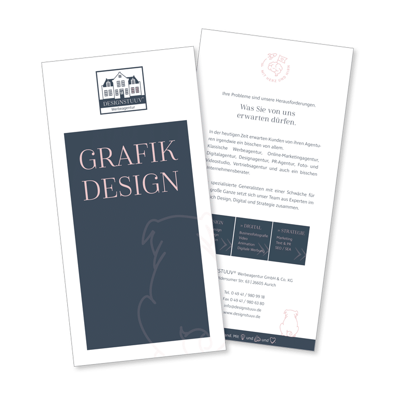 Designstuuv Flyer Grafikdesign