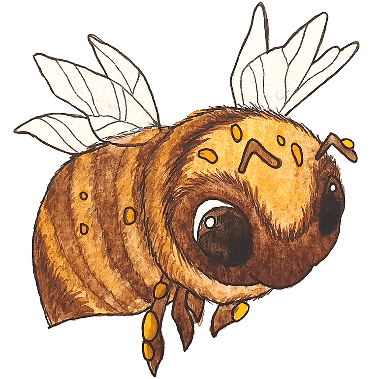DESIGNSTUUV Engagement Nachhaltigkeit Auricher Stadthonig Biene
