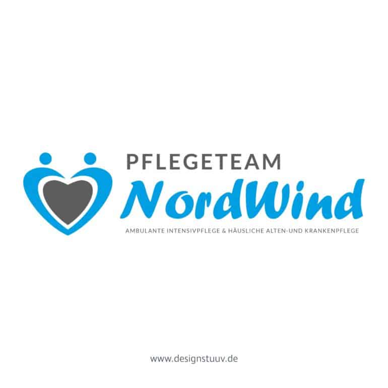 pflegeteam nordwind logo designstuuv werbeagentur