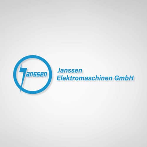 Janssen elektromaschinen GmbH Logo referenz design gestaltung