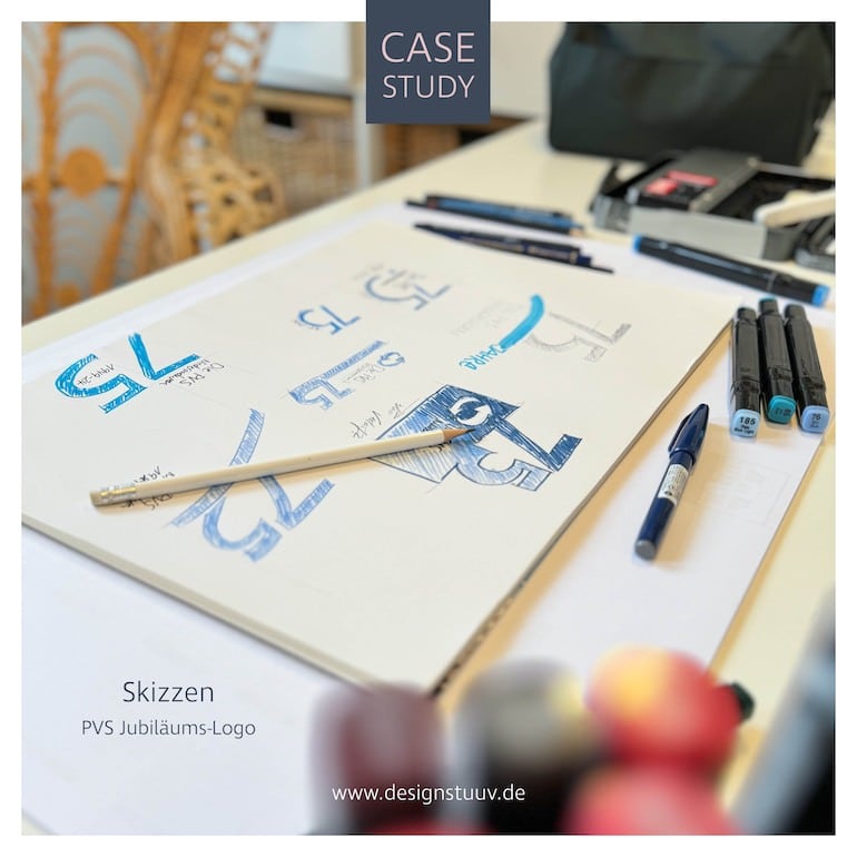 03 designstuuv werbeagentur case study pvs jubiläumskampagne logo 75 Jahre 01
