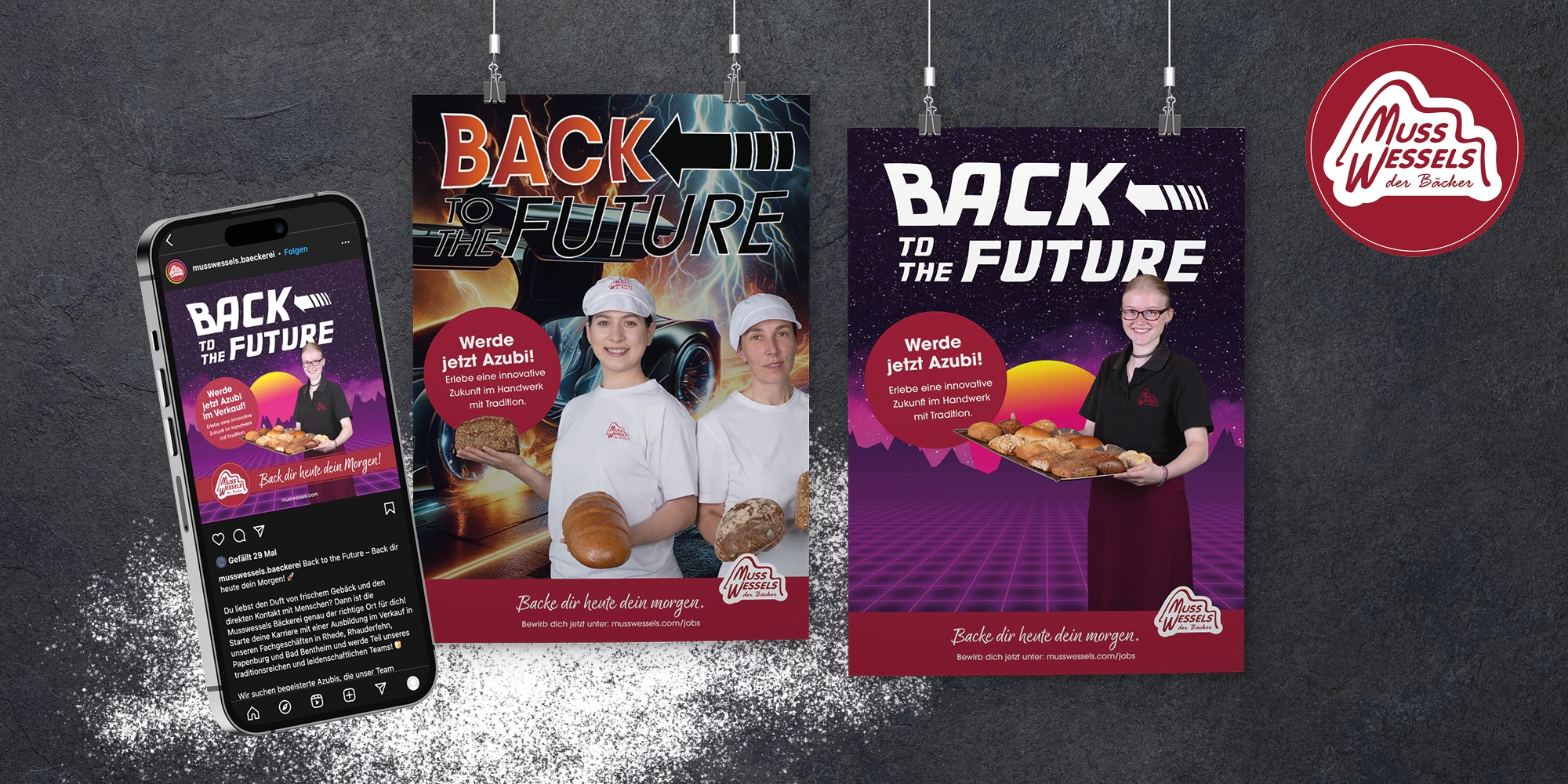 Musswessels back to future 2025 designstuuv kampagne