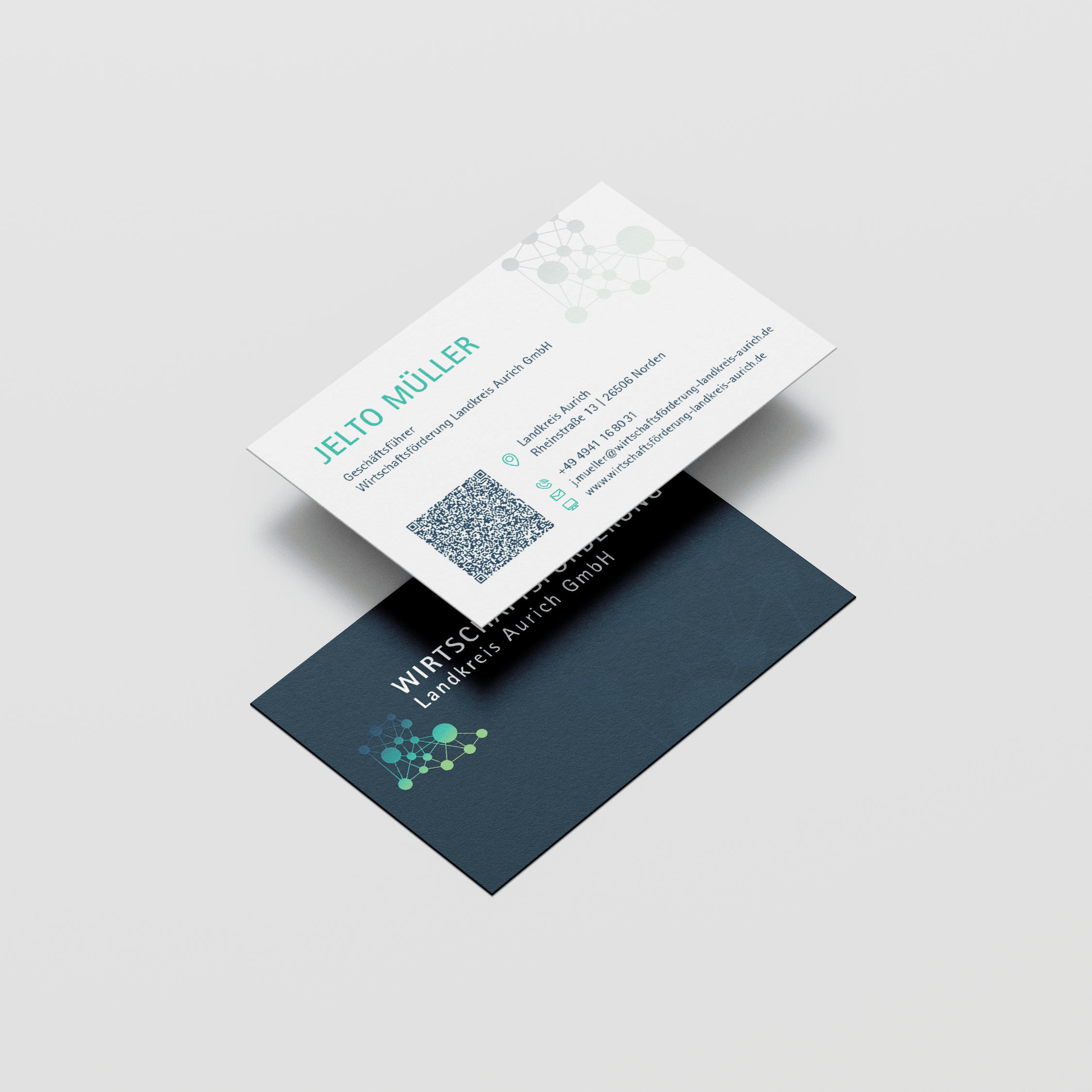 Business card mockup 2