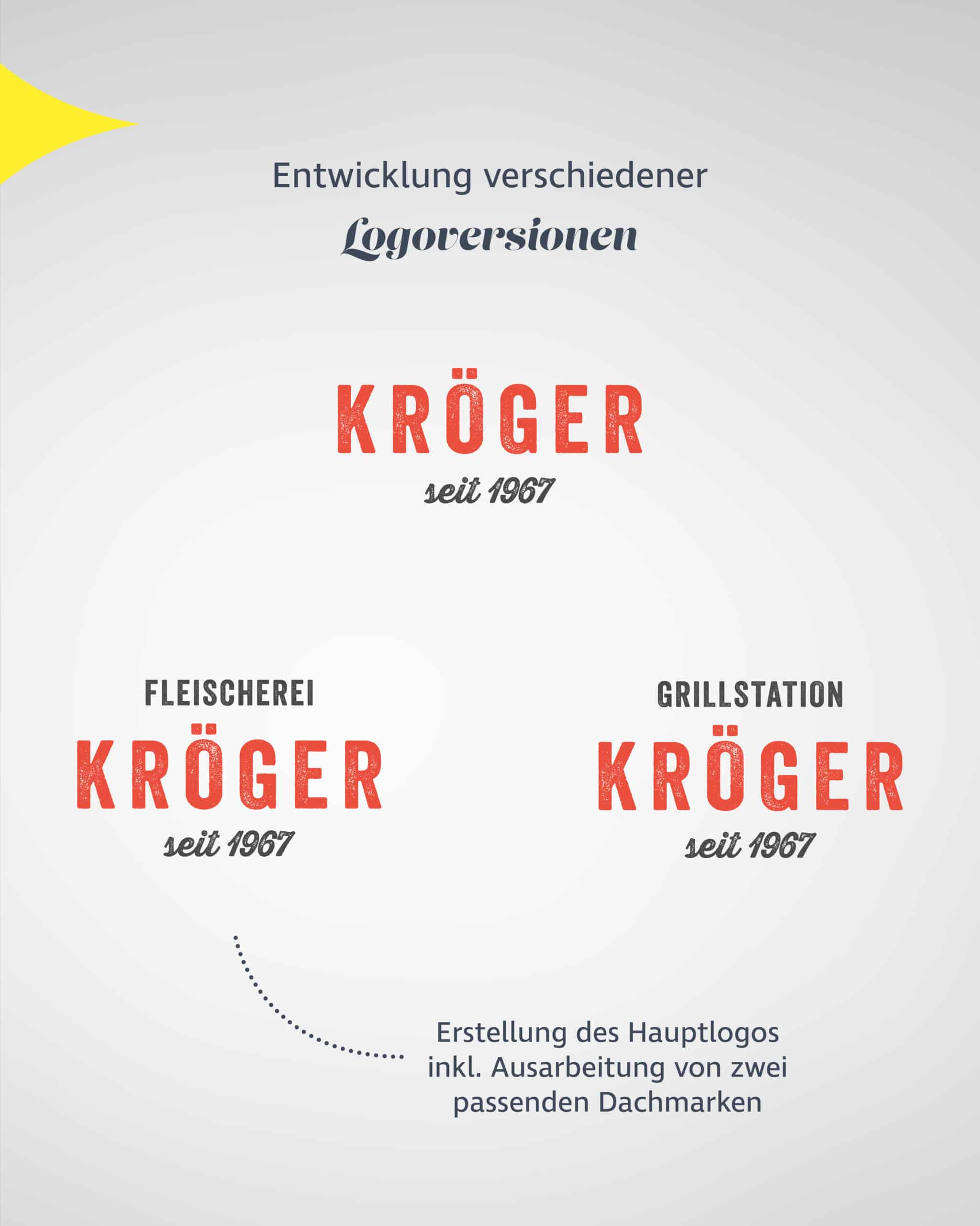 Desi case fleischerei kröger logo entwürfe2