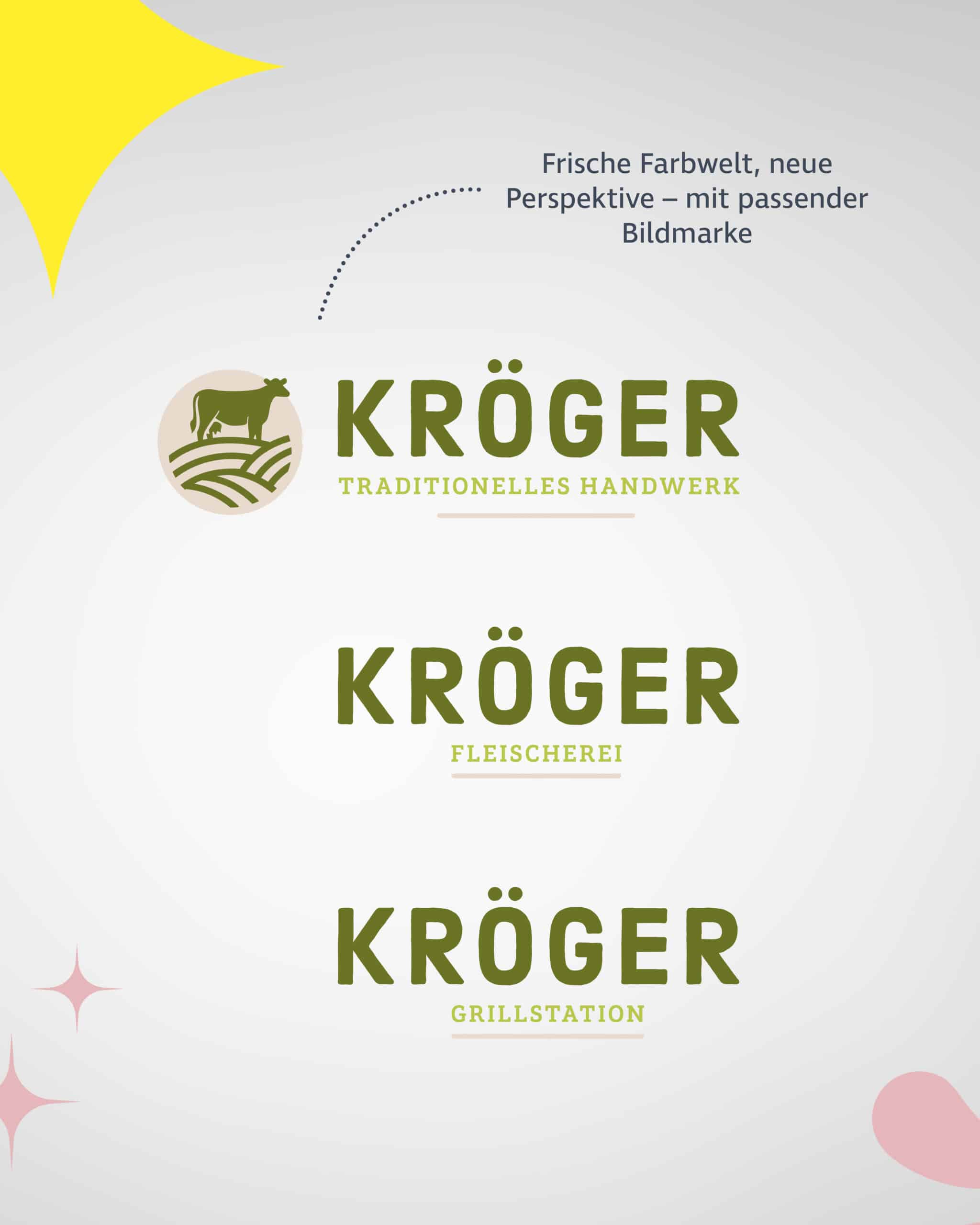 Desi case fleischerei kröger logo entwürfe5