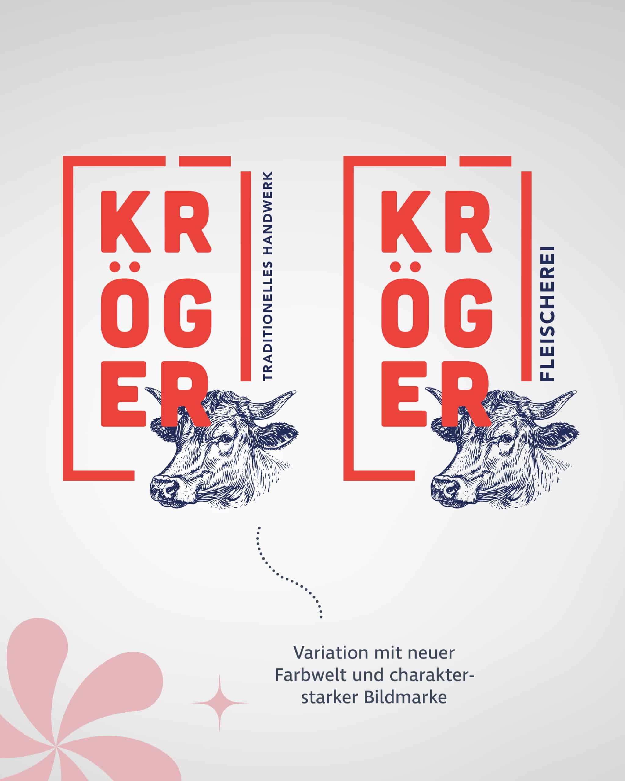 Desi case fleischerei kröger logo entwürfe6