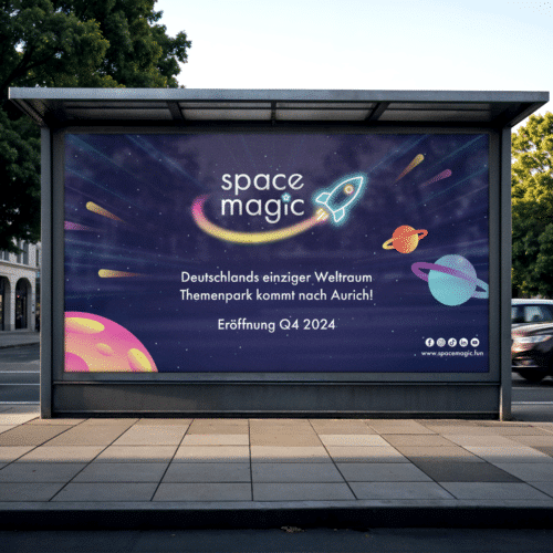 Außenwerbung mockup