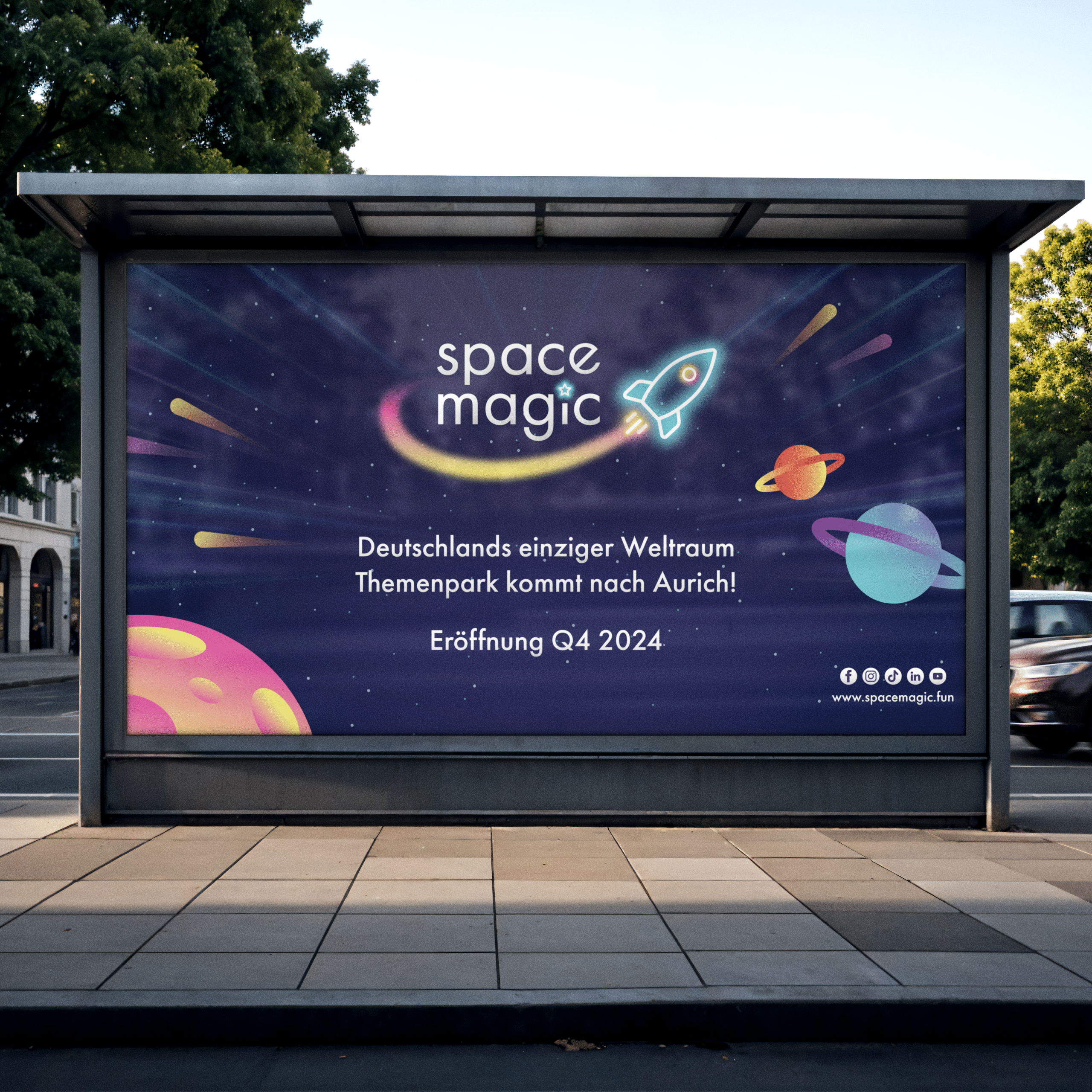 Außenwerbung mockup