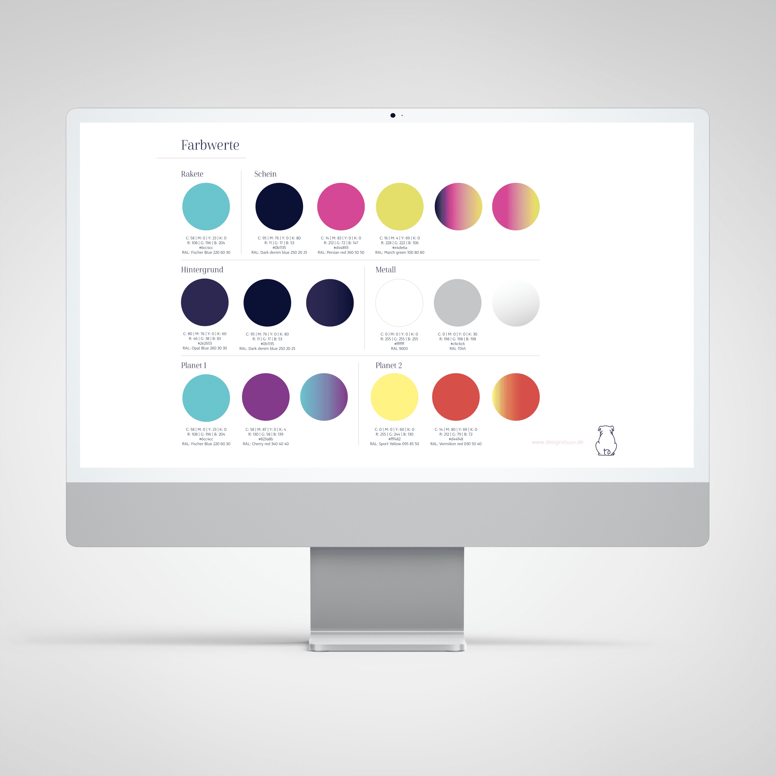 Imac farben