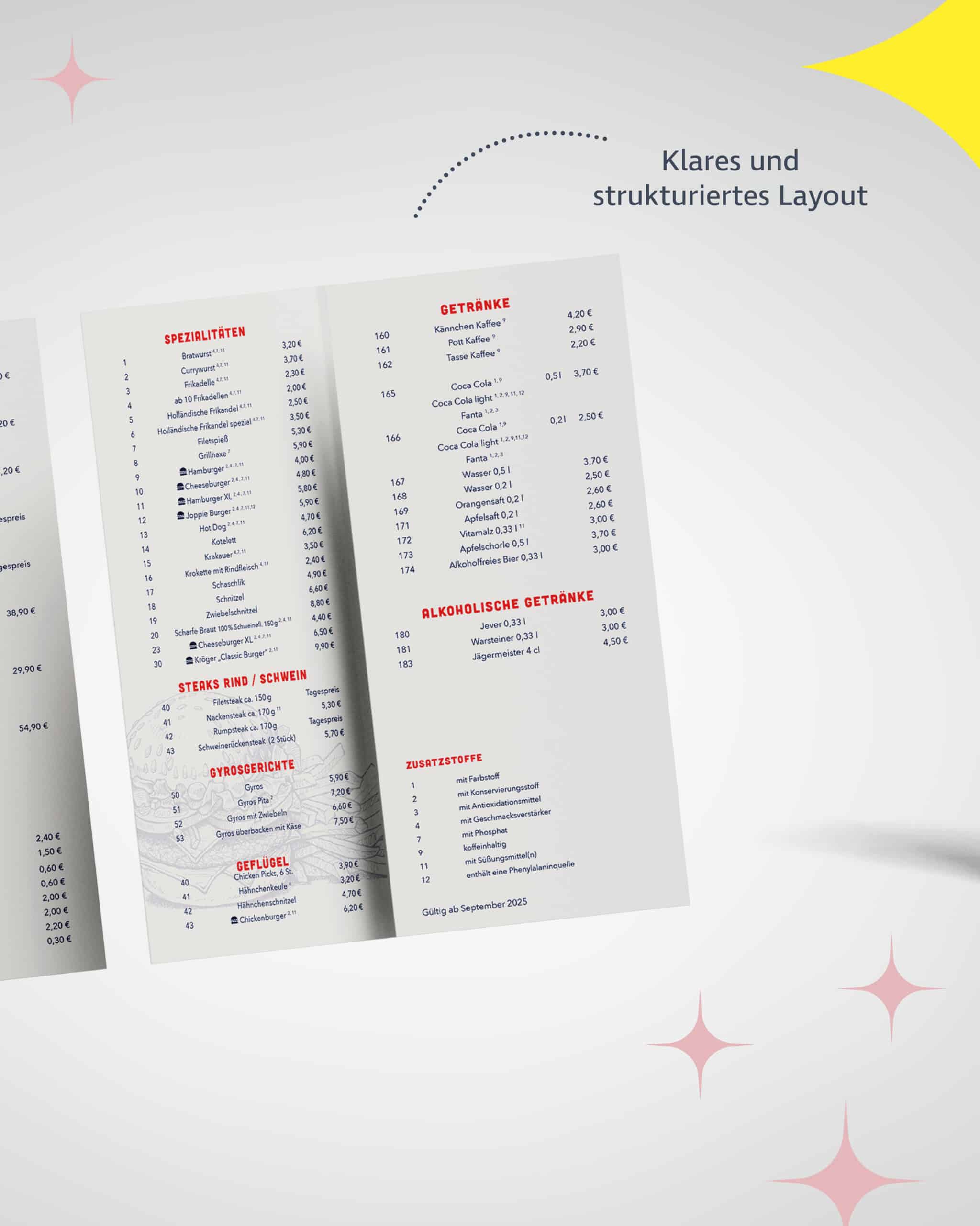 Desi case fleischerei kröger speisekarte visitenkarte5