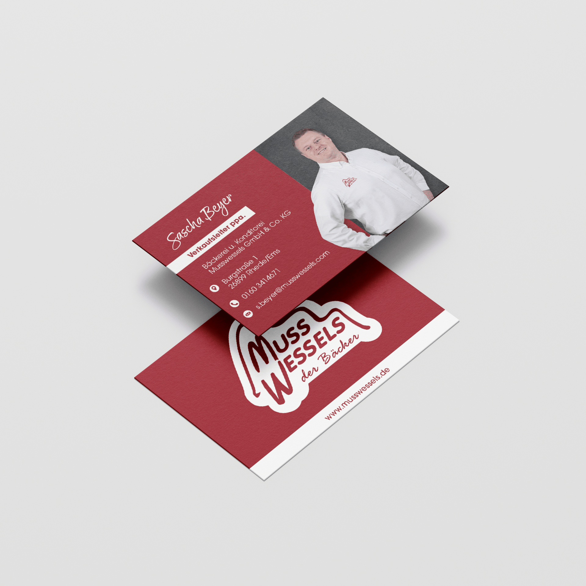 Business card mockup 2