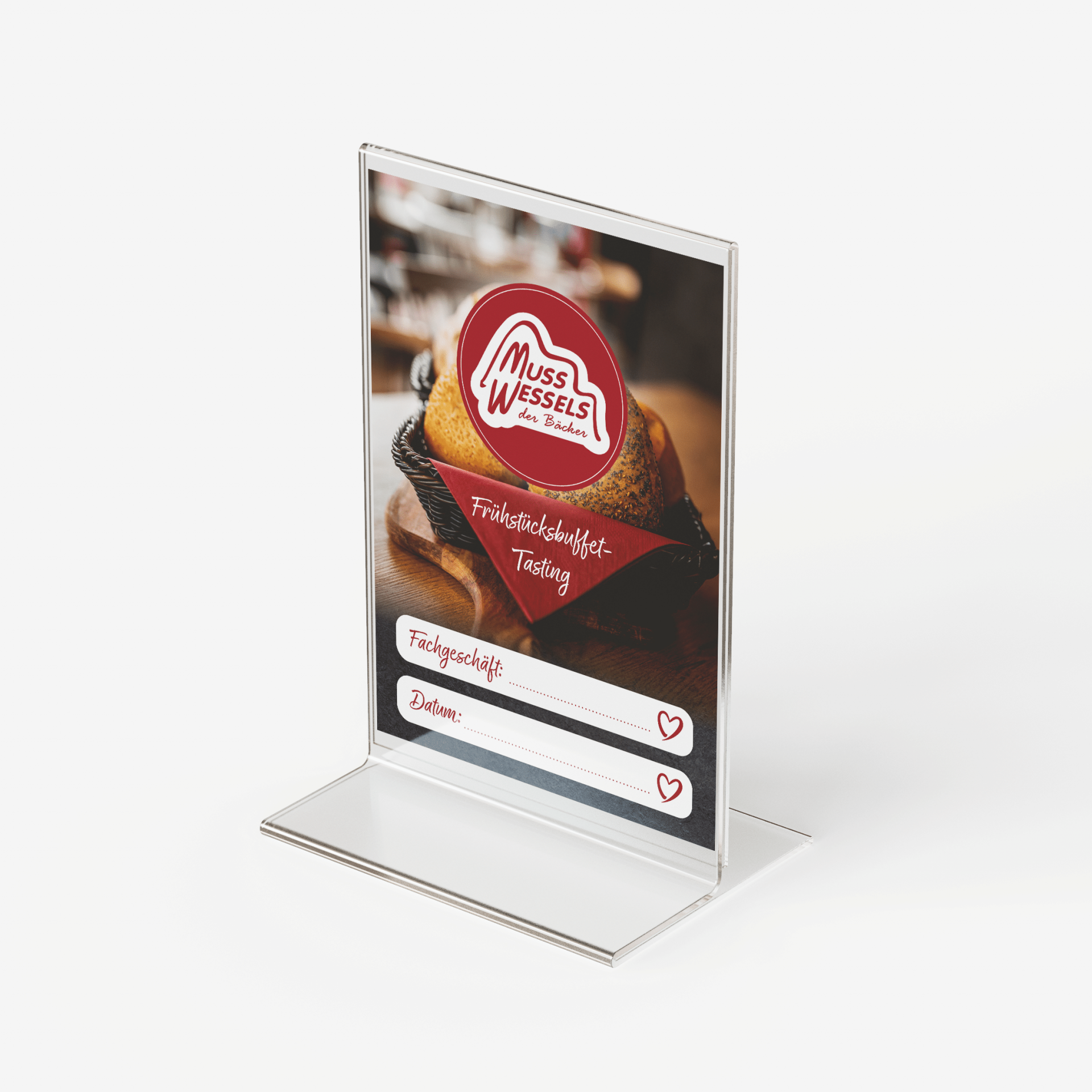 Flyer stand mockup 1