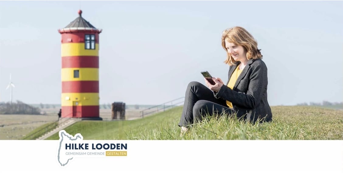 Hilke looden kanzler kanidatur wahl designstuuv kampagne