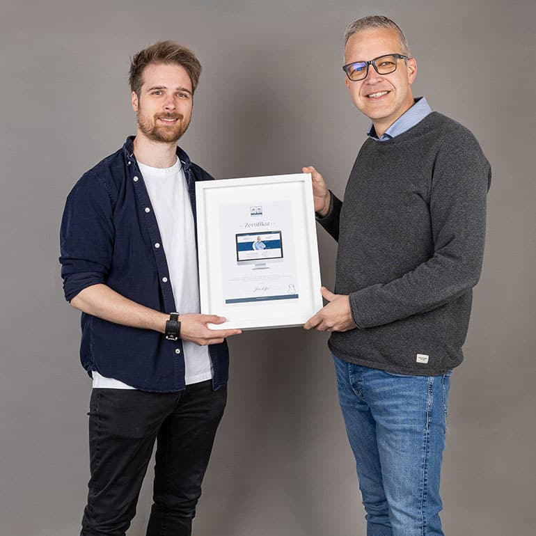 Designstuuv zertifikat jochen behrends